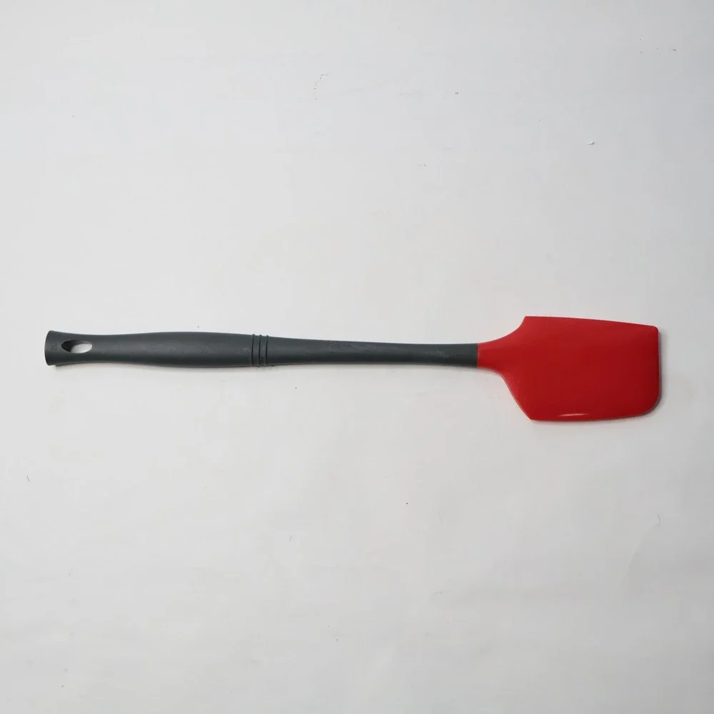 Le Creuset Silicone Spatula Red and Black Heat Resistant Kitchen Utensil‎ 12.5